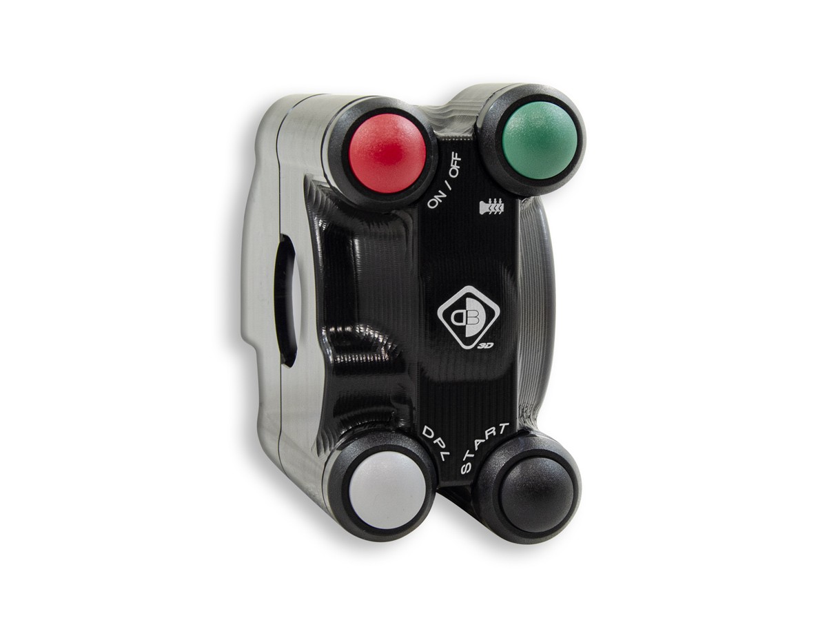 DBK Special Parts (Ducabike) Billet Throttle Housing & Run / Stop / Start Switches for Panigale V4 (2022+) / Strteetfighter V4 (2020+) DBK Special Parts (Ducabike) Billet Throttle Housing & Run / Stop / Start Switches for Panigale V4 (2022+) / Strteetfighter V4 (2020+)